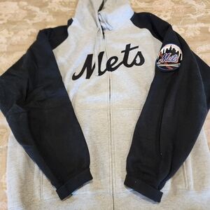 NY Mets Zippered Hoodie